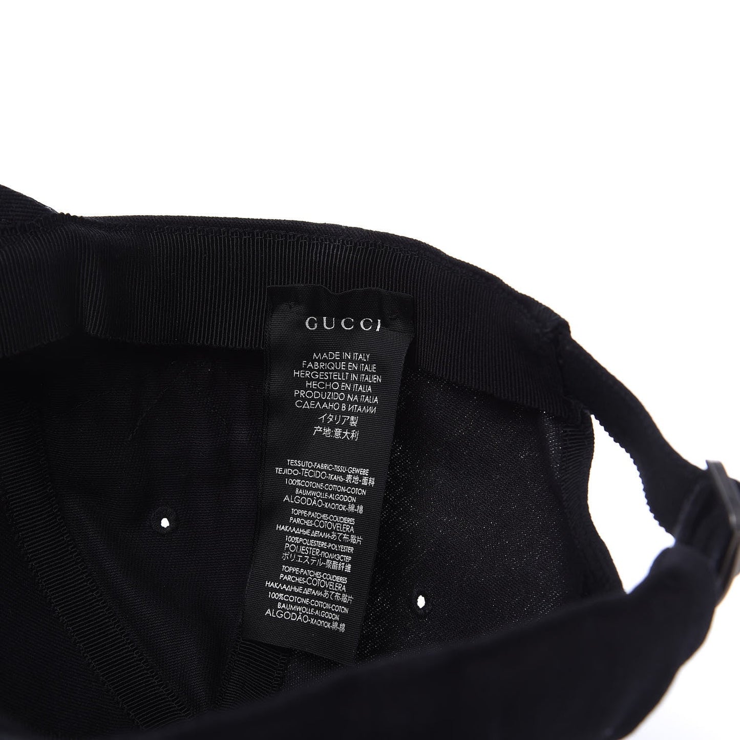 Gucci Baseball Cap With NY Yankees™ Patch In Black
