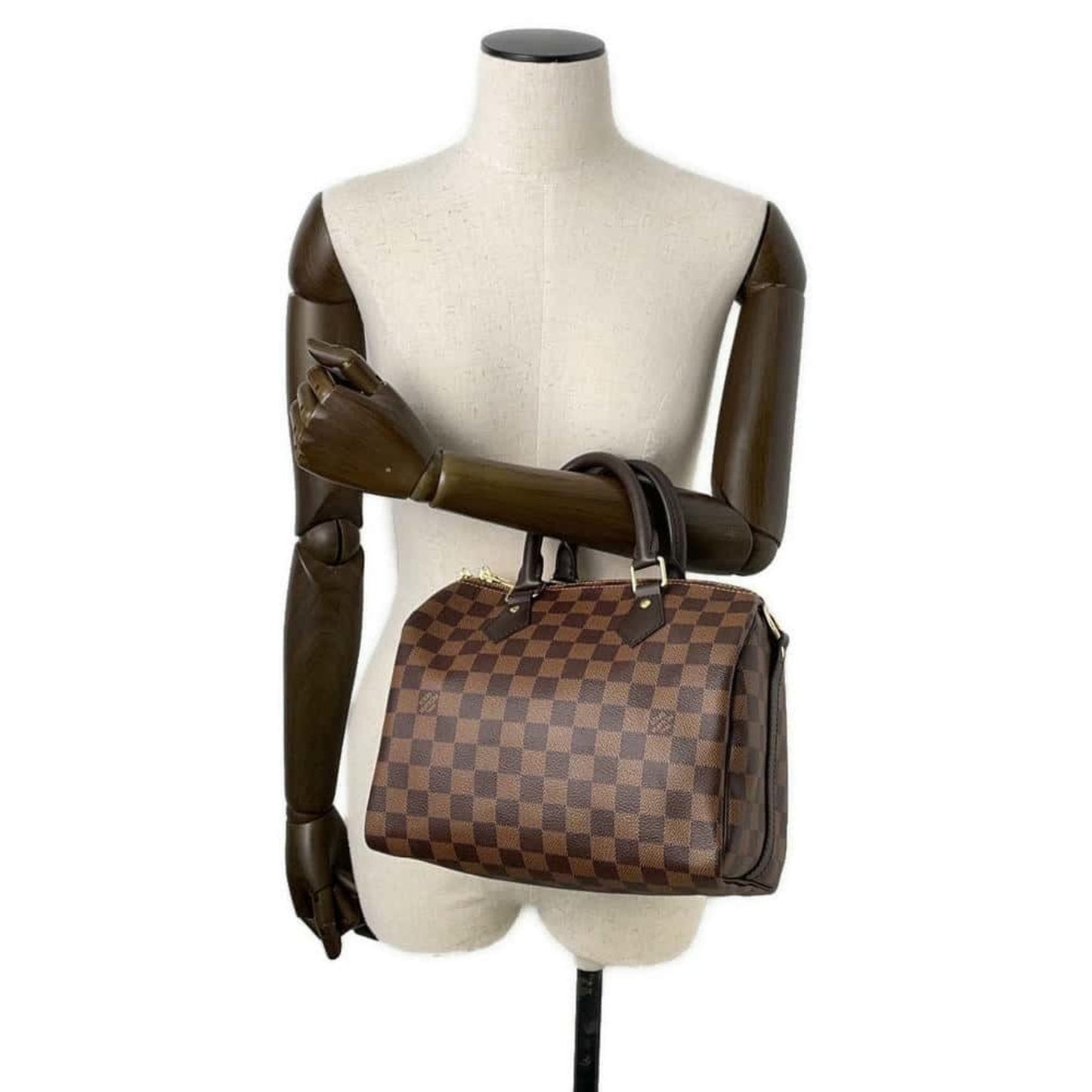 Louis Vuitton Damier Canvas Ebene  Color Damier Canvas Handbag