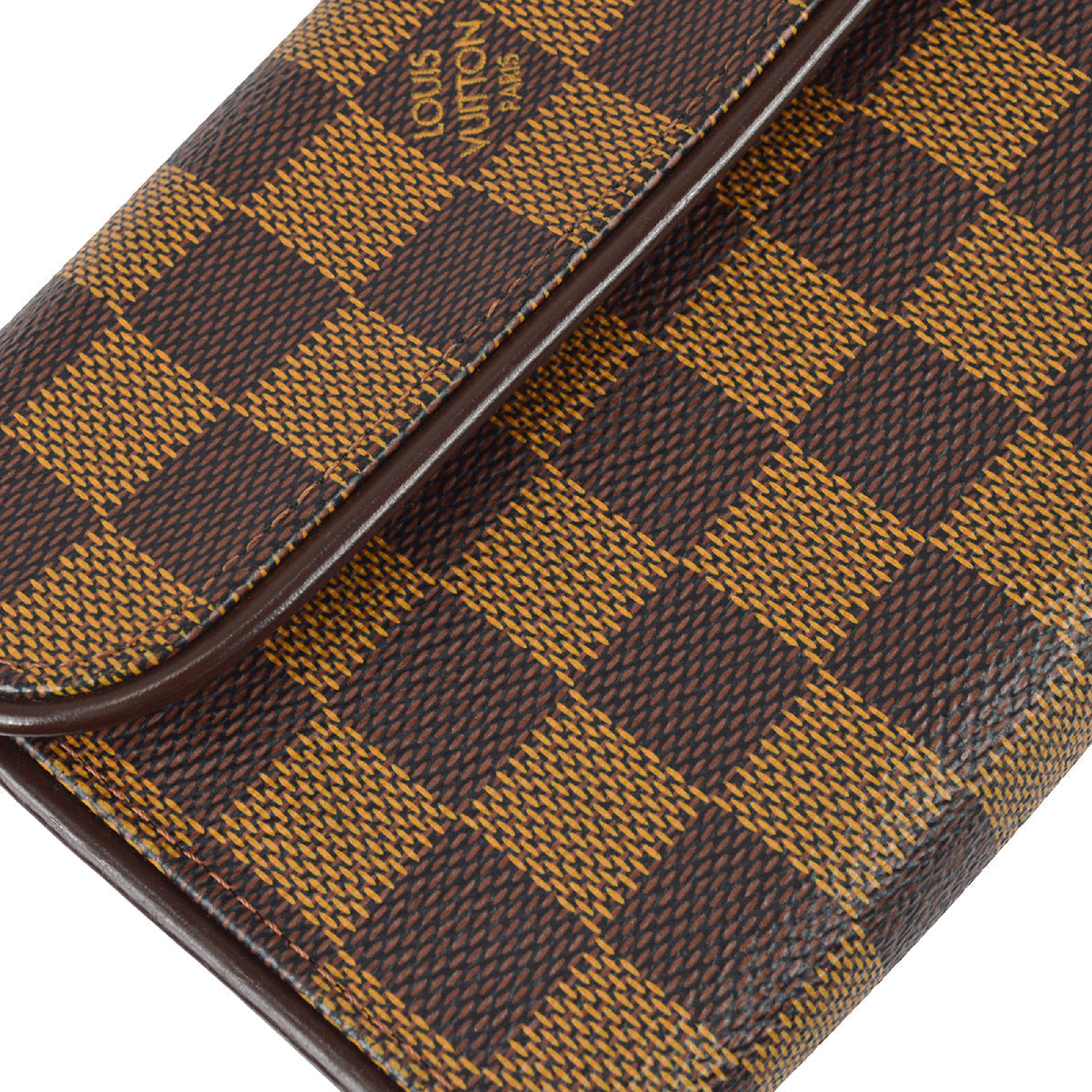 Louis Vuitton 2000s Damier Pochette Florentine #XS N51856