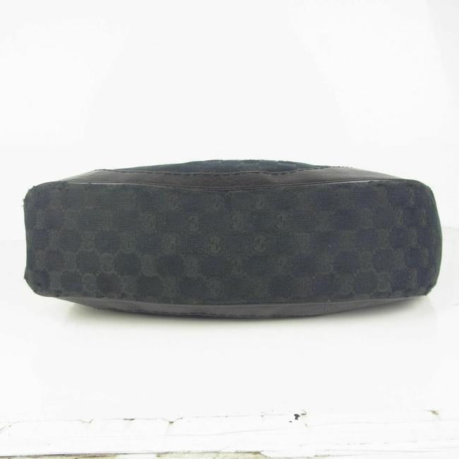 Gucci Black Guccissima Print 'Charlotte' XL Tote