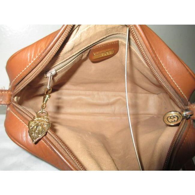 Gucci Supreme W Guccissima Print Removable Red Green Stripe Accents Brown And Gg Leather Hobo