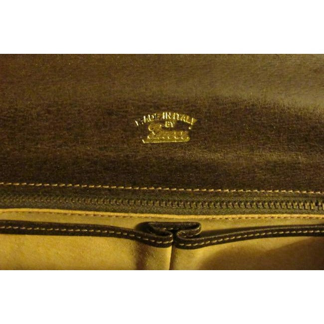 Gucci Horsebit Vintage Line Purses Brown Large G Logo Print Canvas And Brown Leather With A Red And