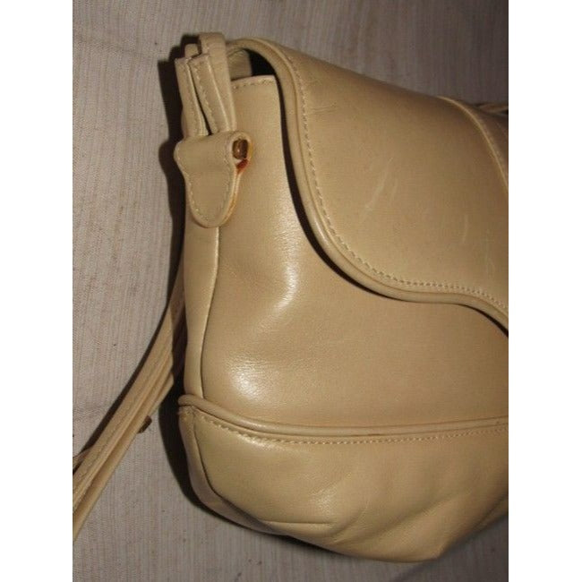 Gucci Beige Leather Shoulder Cross Body Bag