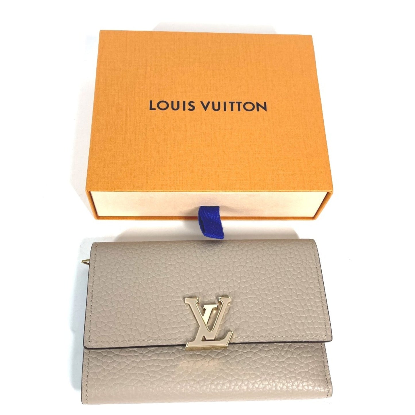 Louis Vuitton  Leather Wallet (Tri-Fold)