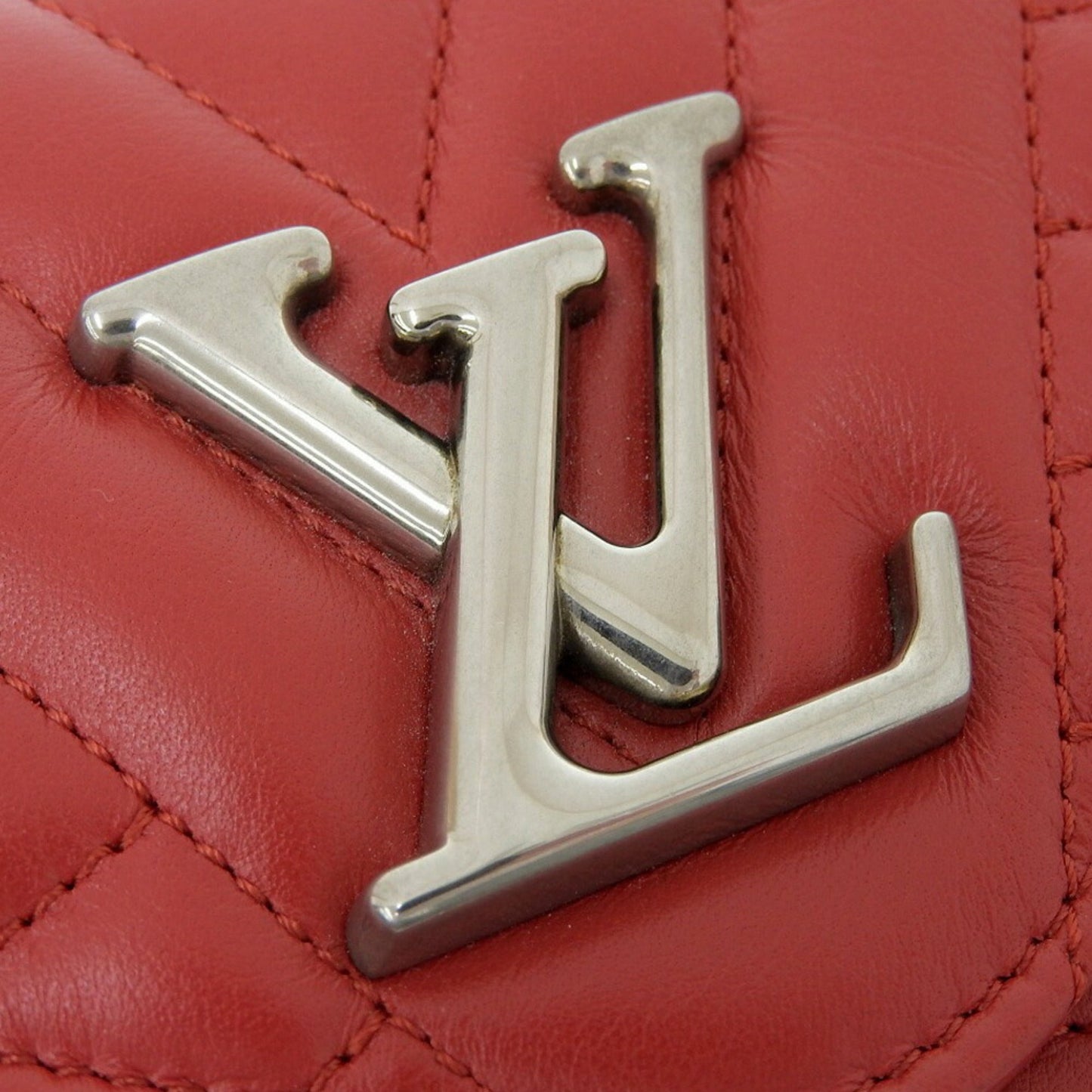 Louis Vuitton  Leather Long Wallet (Bi-Fold)