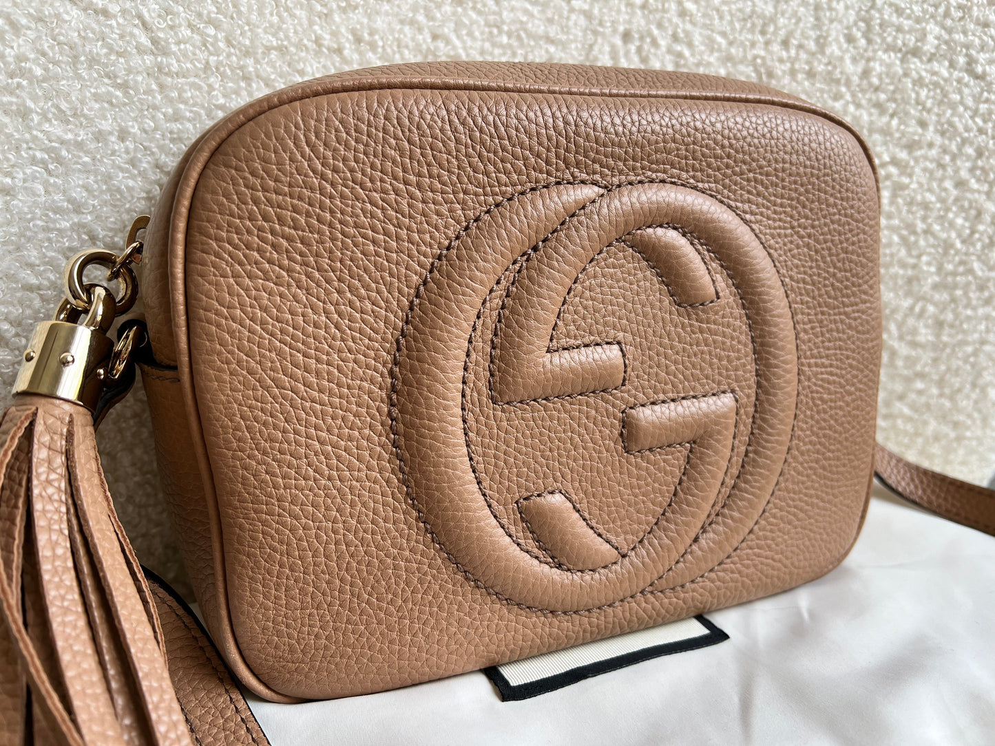 Gucci Rose Beige Soho Disco (RRP £1050)
