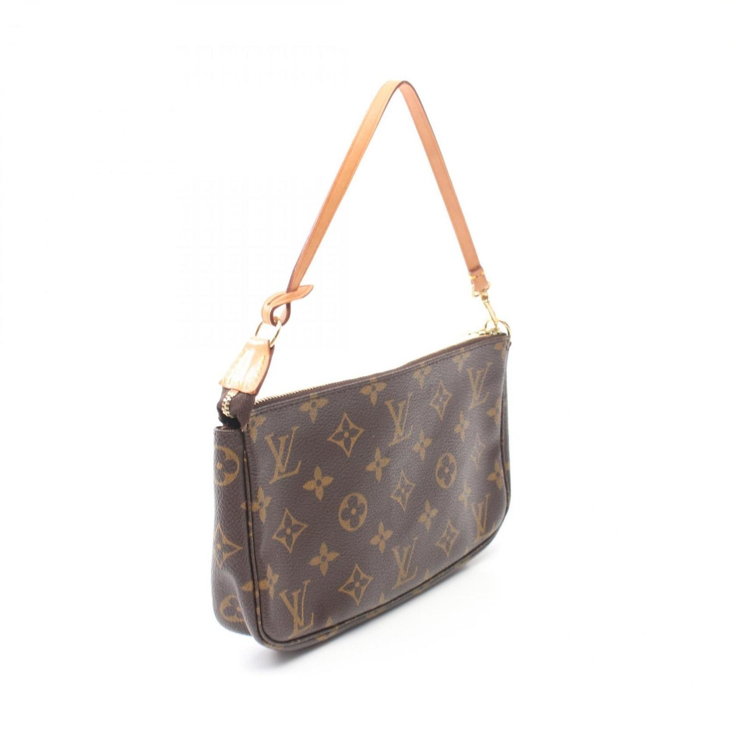 Louis Vuitton  Monogram Monogram Coated Canvas Leather Handbag