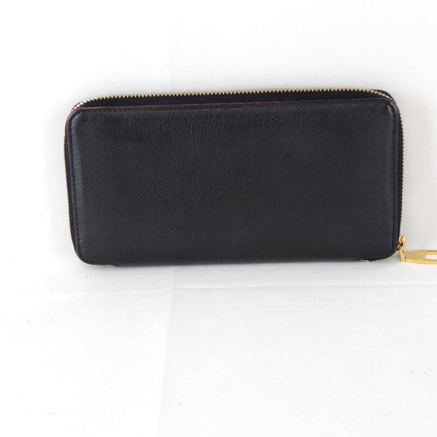 Louis Vuitton  Leather Long Wallet (Bi-Fold)