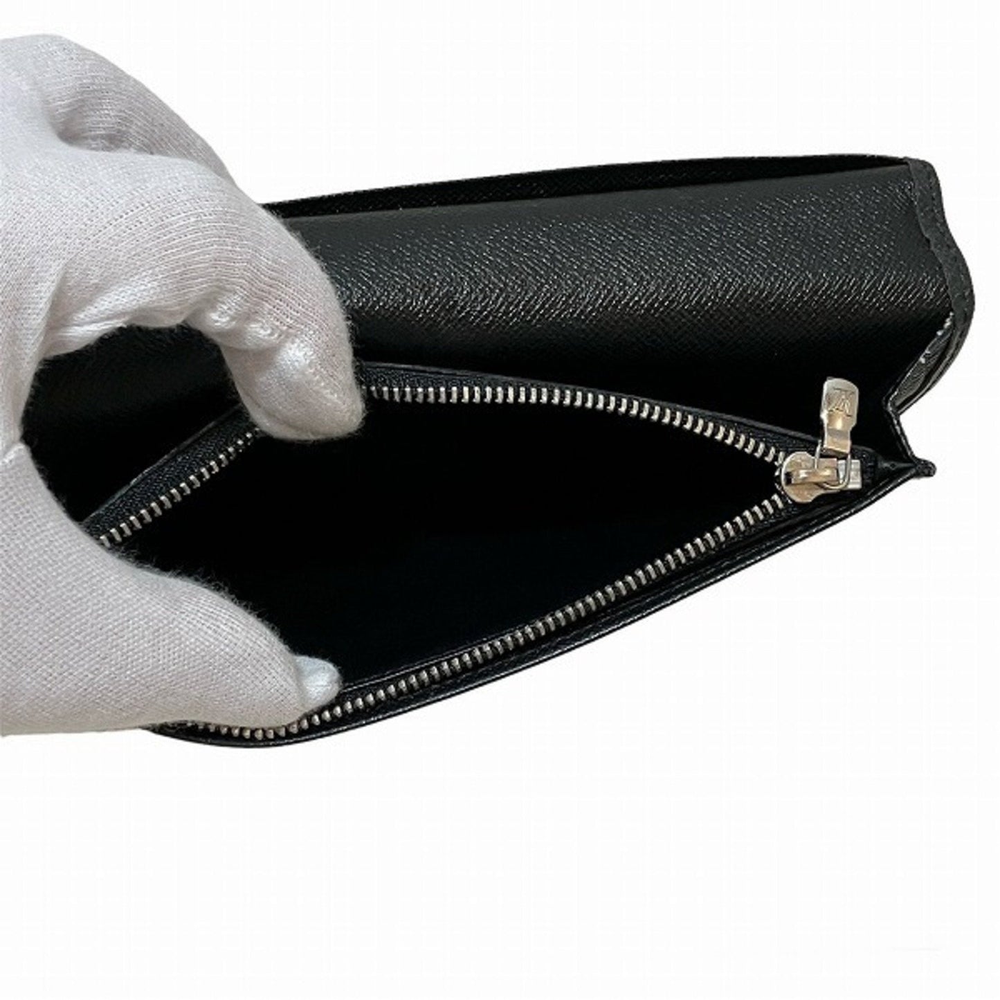 Louis Vuitton  Leather Long Wallet (Bi-Fold)