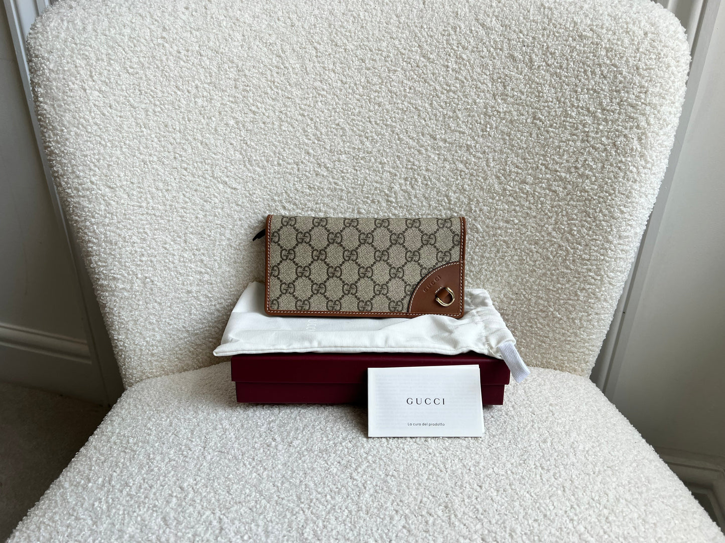 Gucci Emblem Continental Wallet (RRP £550)