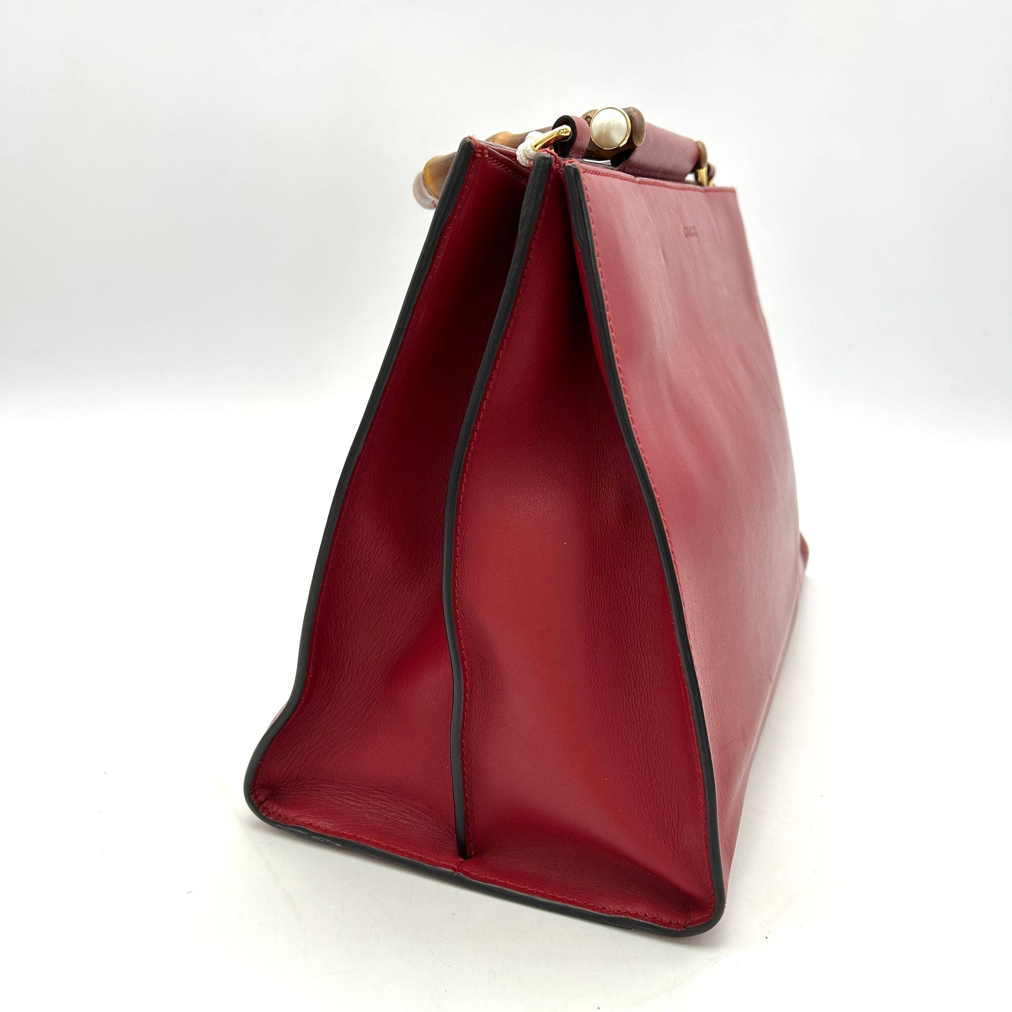 Gucci Faux Pearl Nymphaea - Red Handle Bags, Handbags LA15748
