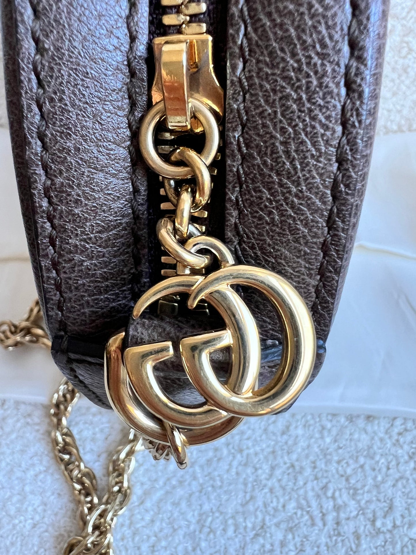 Gucci GG Ophidia Mini GG Round Shoulder Bag (RRP £1,270)