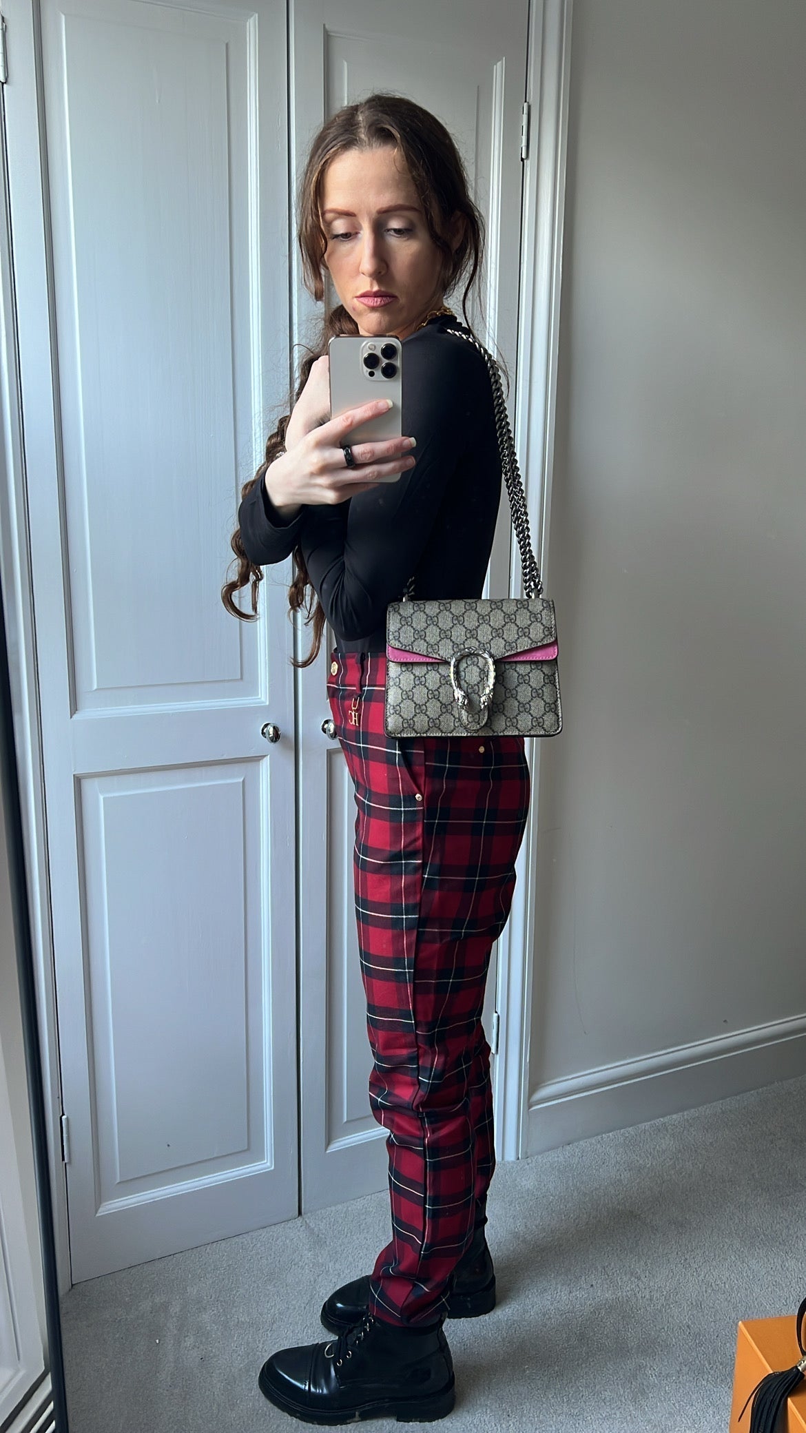 Gucci Dionysus GG Supreme Mini Shoulder Bag (RRP £1,700)