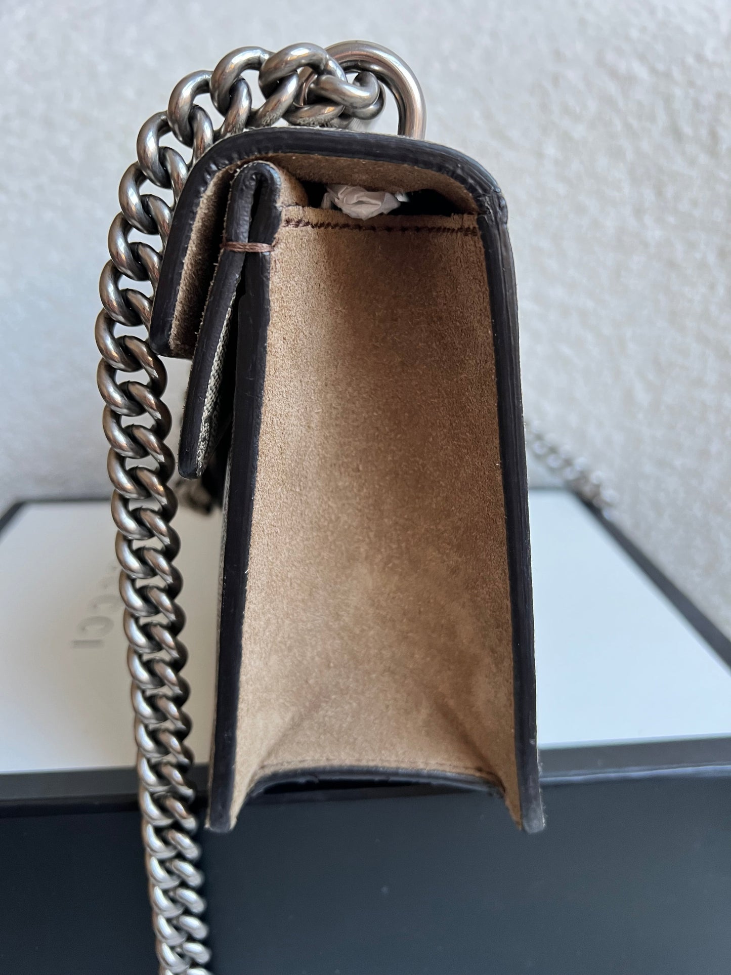Gucci Dionysus GG Supreme Small Shoulder Bag (RRP £2,280)