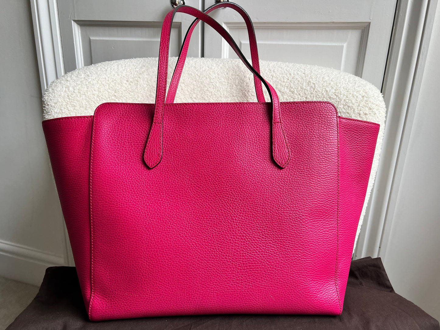 Gucci Pink Swing Tote