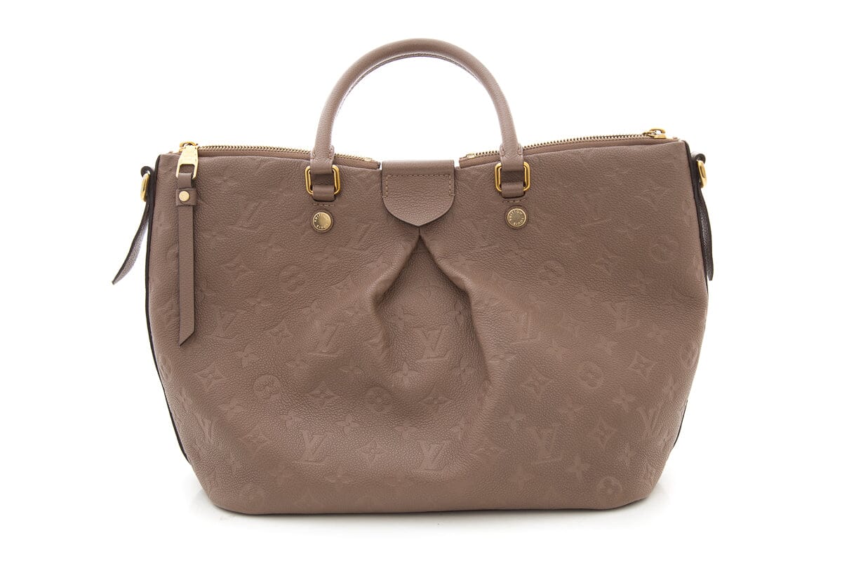 Louis Vuitton 2015 Dark Taupe Empreinte Mazarine HandBag