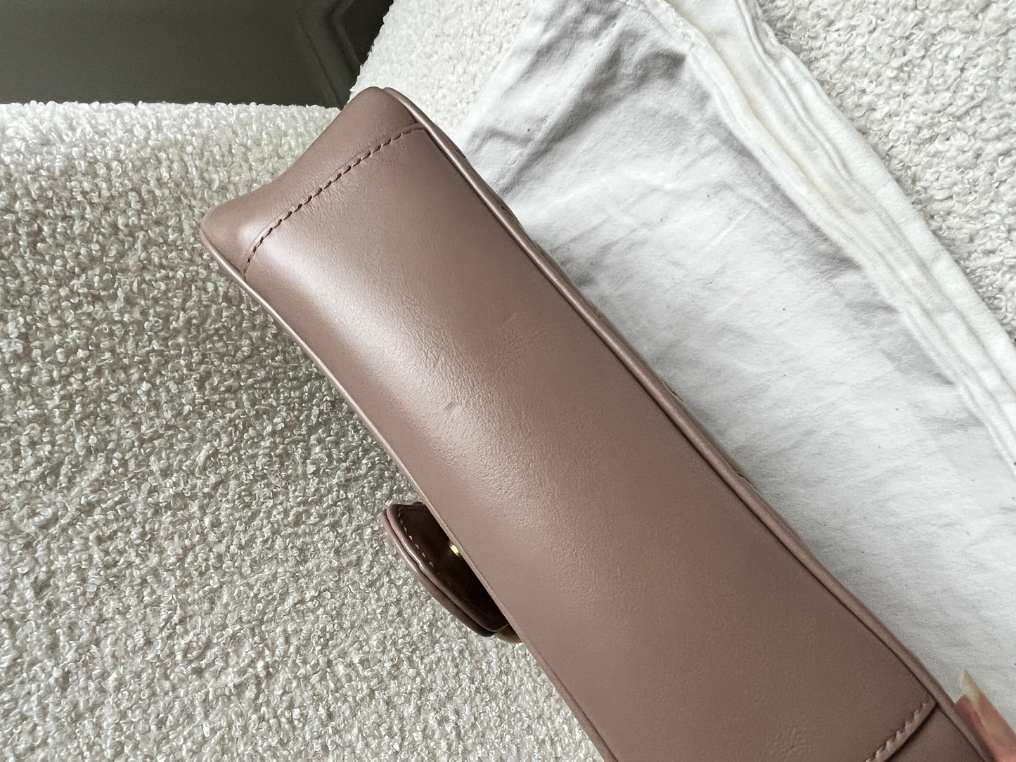 Gucci GG Dusty Pink Marmont Small Shoulder Bag (RRP £2070)