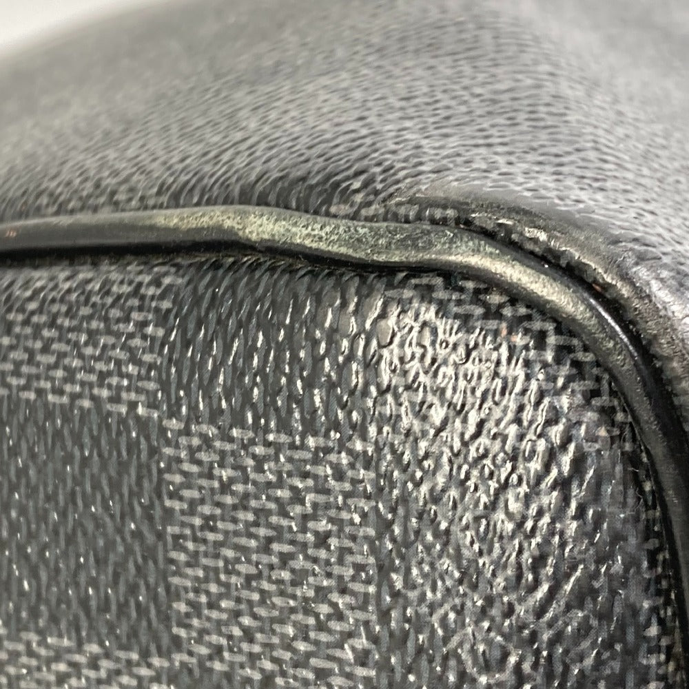 LOUIS VUITTON Boston Duffel bag N41418 Damier Grafitto Canvas black Damier Grafitte Keepall  bandouliere45