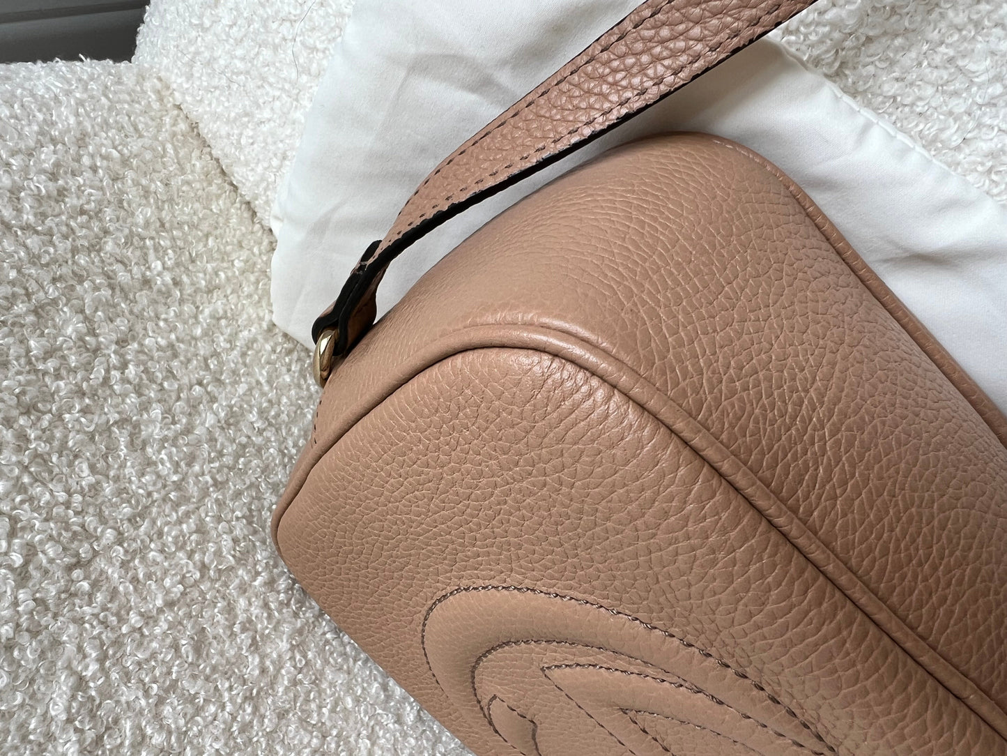 Gucci Rose Beige Soho Disco (RRP £1050)