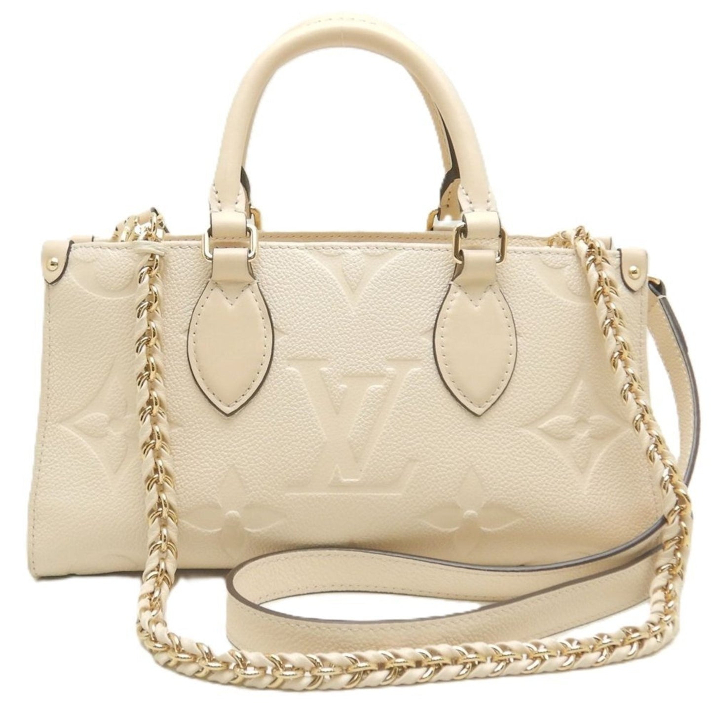 Louis Vuitton  ivory Leather Handbag