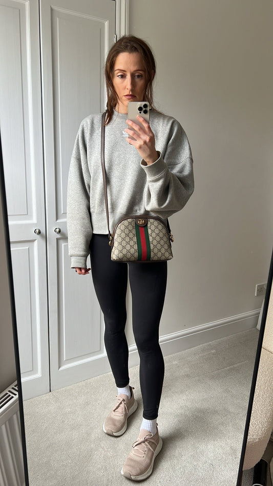 Gucci Ophidia GG Supreme Rounded Top Shoulder Bag (RRP £1,380)