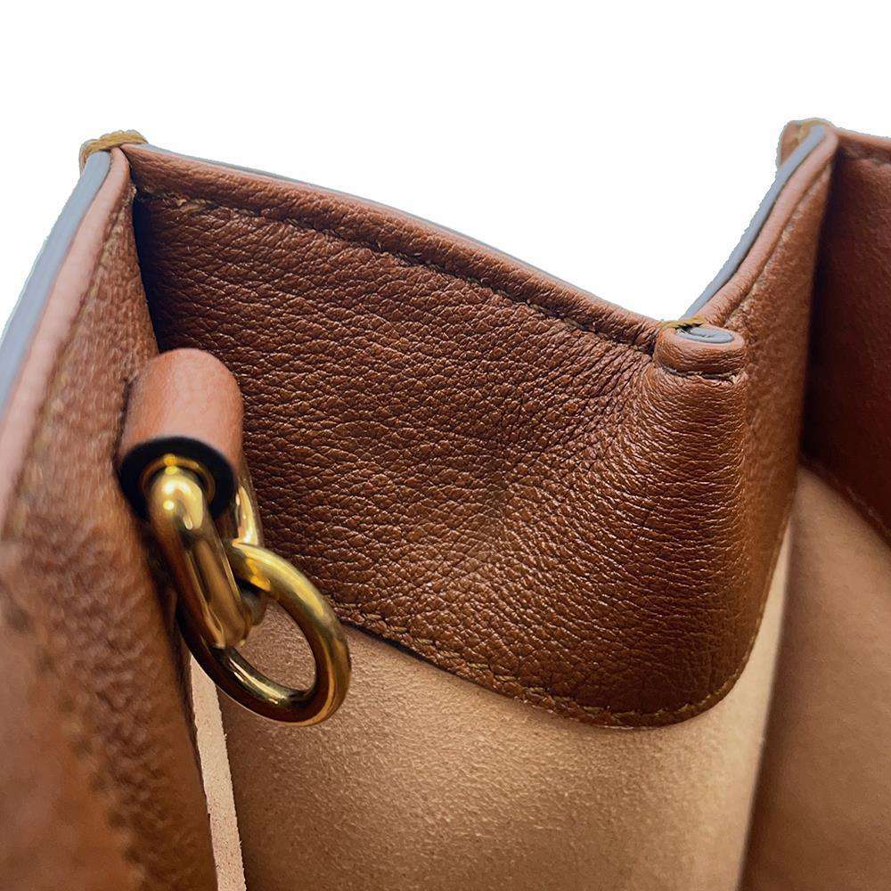GUCCI Diana Bamboo Handle 2wayHandbag Brown 660195 Leather Size Small