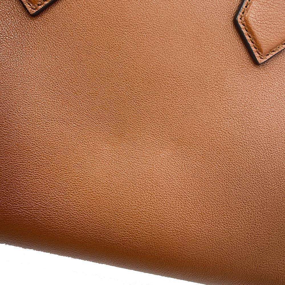 GUCCI Diana Bamboo Handle 2wayHandbag Brown 660195 Leather Size Small