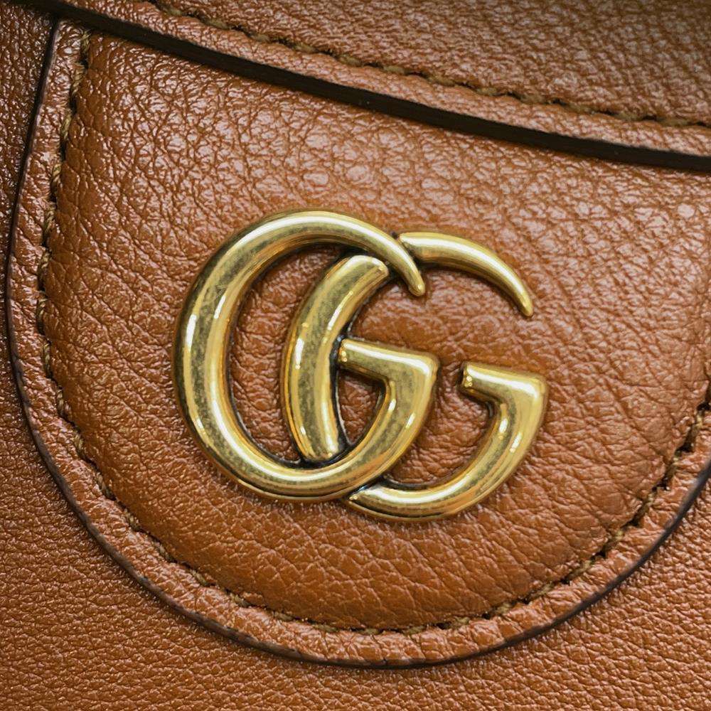 GUCCI Diana Bamboo Handle 2wayHandbag Brown 660195 Leather Size Small