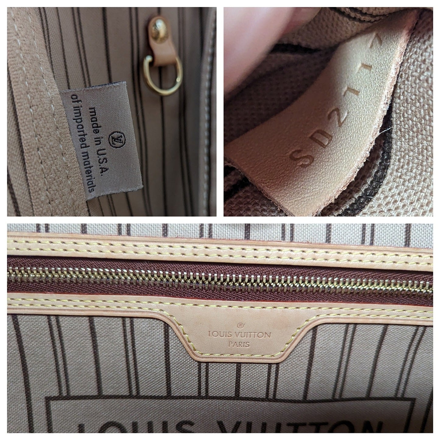 Louis Vuitton 2017 Neverfull Monogram Canvas MM Tote