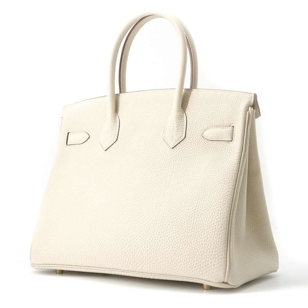 HERMES Birkin Craie Togo Leather Size 30