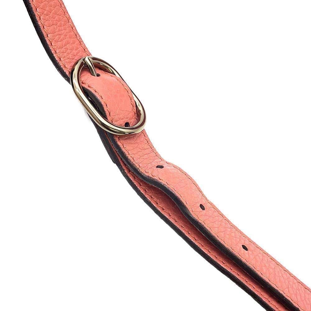 GUCCI Bamboo2wyHandbag Pink 336032 Leather