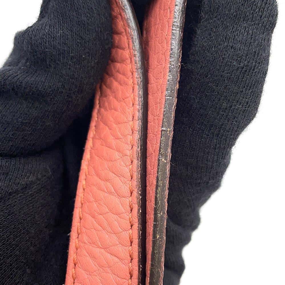 GUCCI Bamboo2wyHandbag Pink 336032 Leather