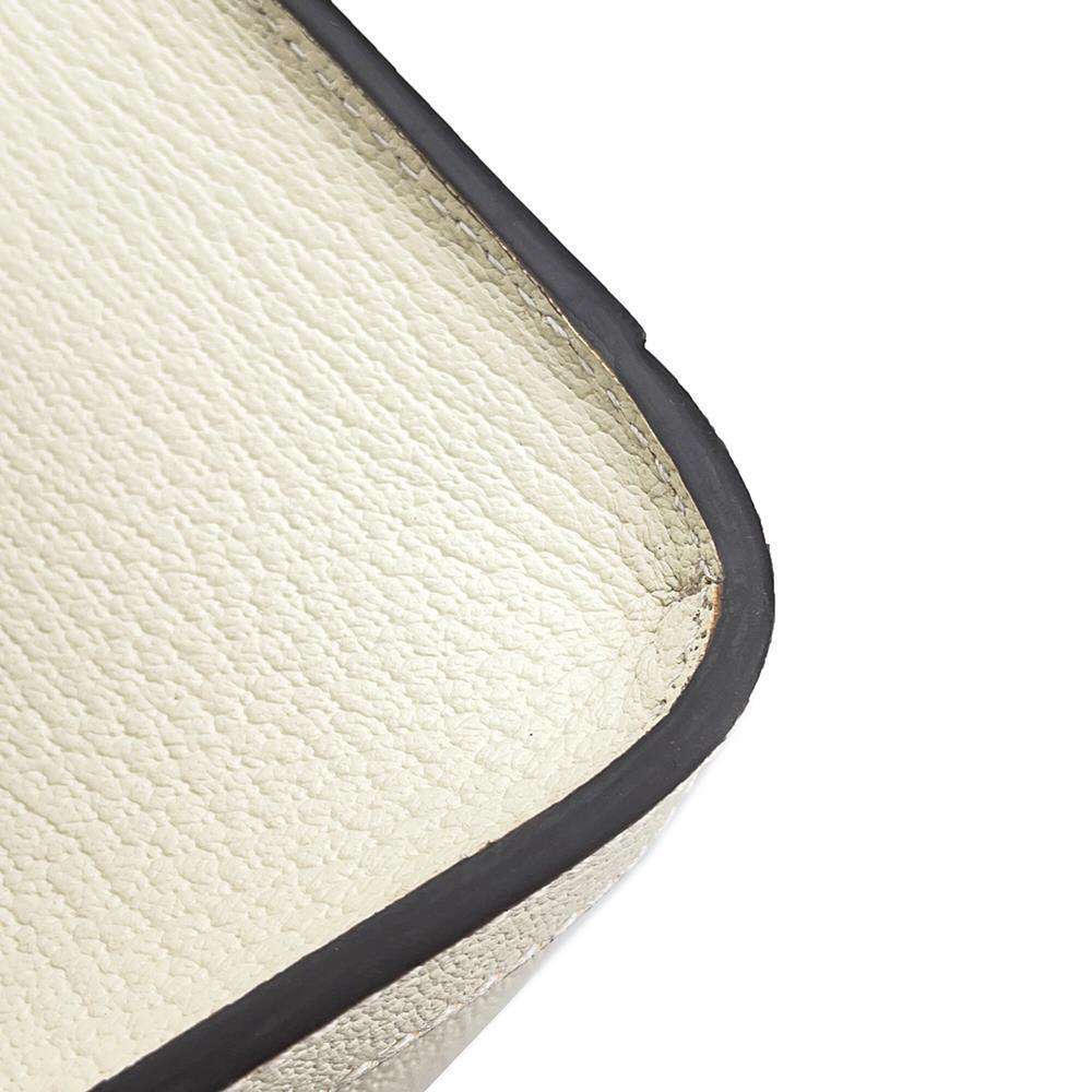 GUCCI Diana 2way Tote Bag Ivory/Green/Red 721080 Leather