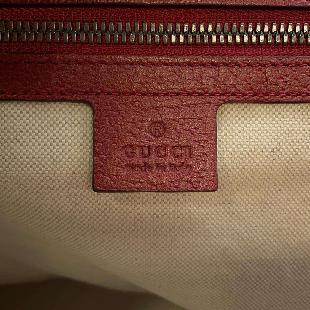 GUCCI Baiadera 2WAY Tote Bag Multicolor 630358 Canvas Leather