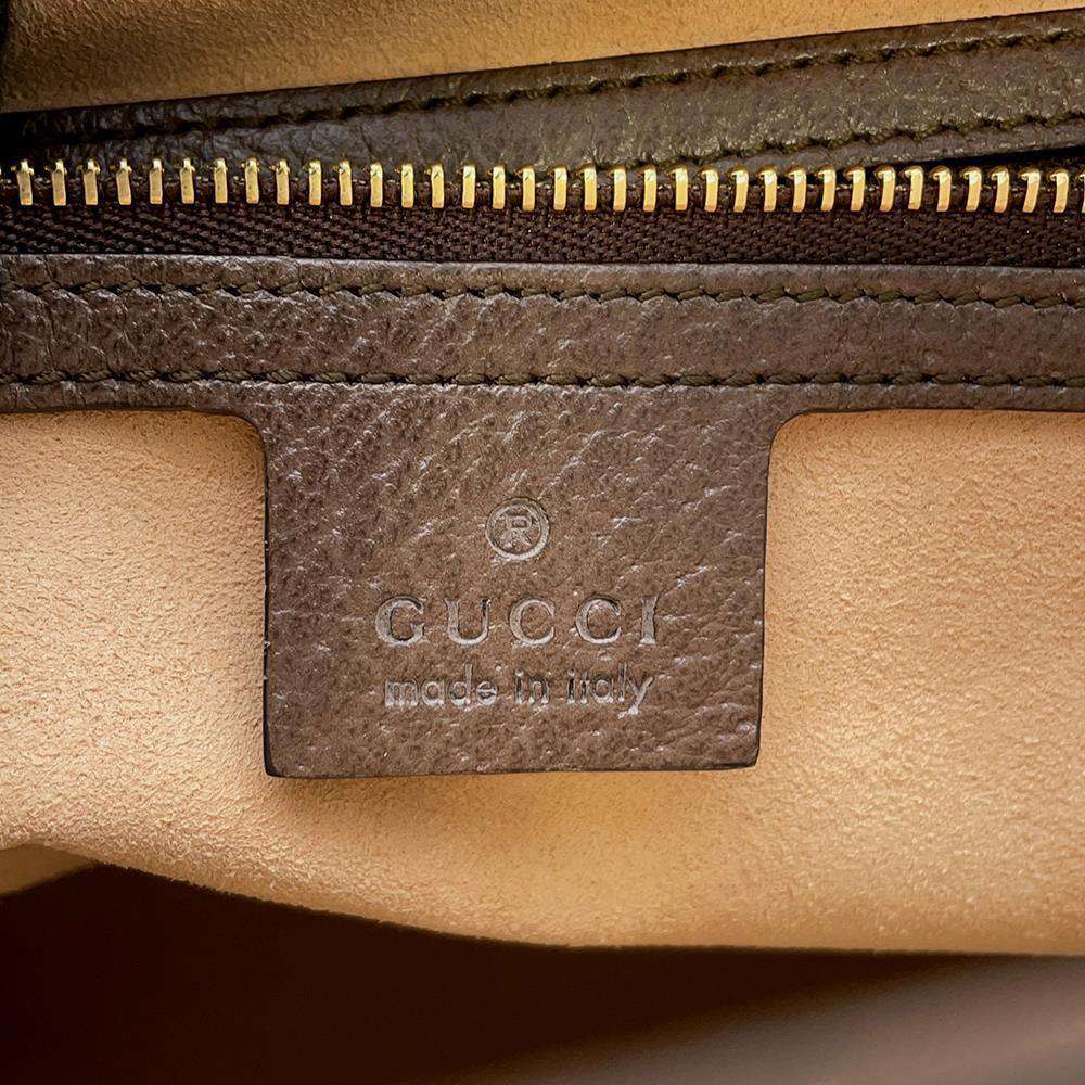 GUCCI Ophidia GGMedium Handbag Beige/Brown 524537 GG SupremeCanvas Leather