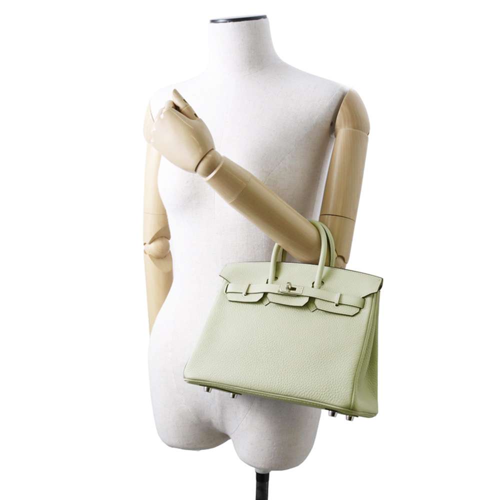 HERMES Birkin Grineve Togo Leather Size 25