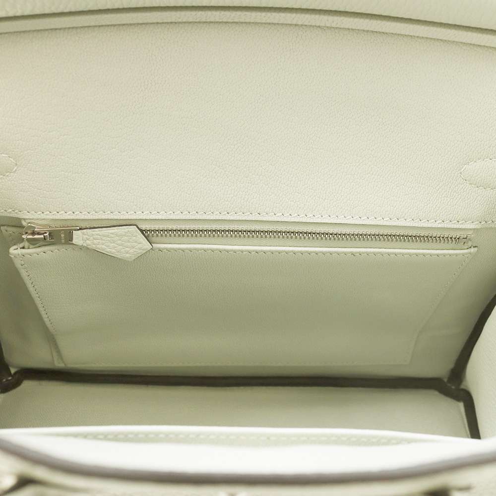 HERMES Birkin Grineve Togo Leather Size 25