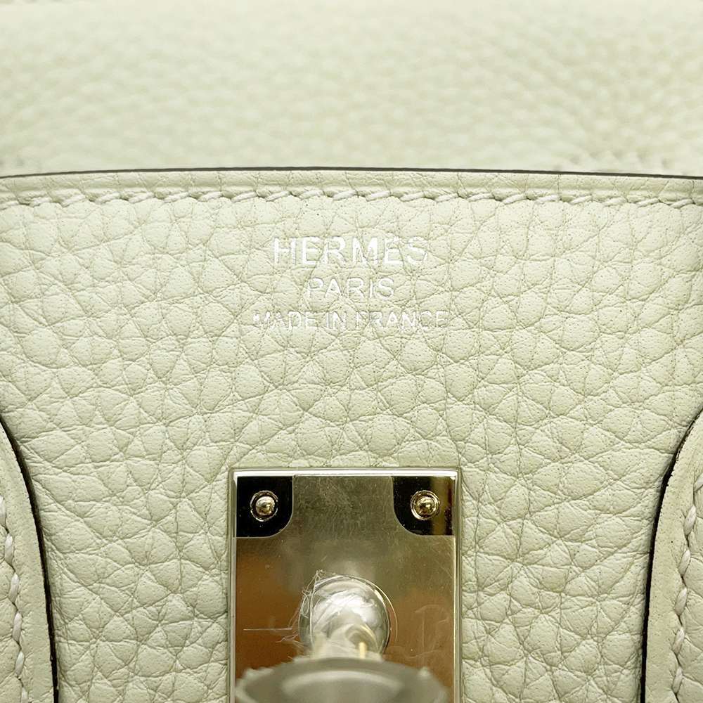 HERMES Birkin Grineve Togo Leather Size 25