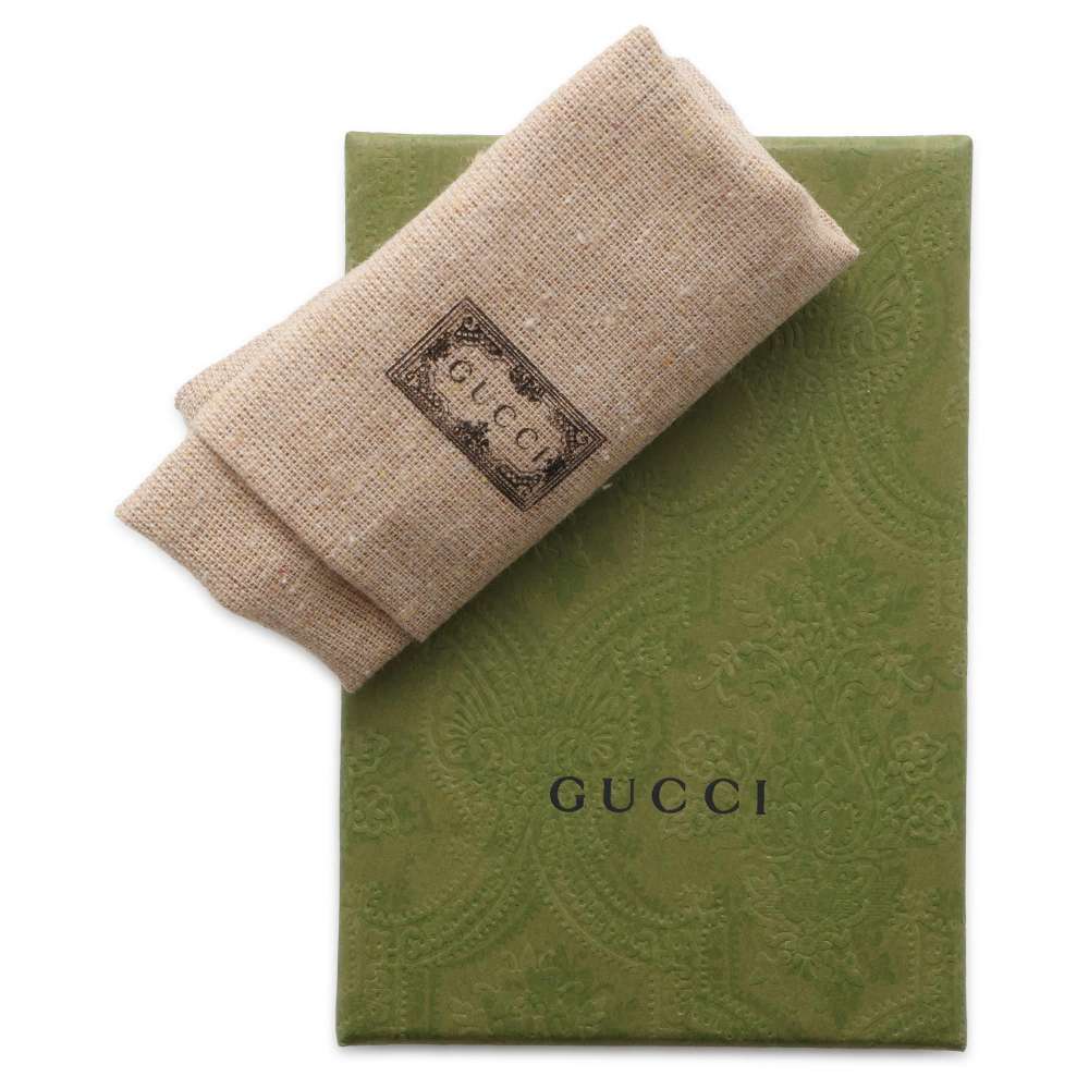 GUCCI Initial Necklace Silver Metal