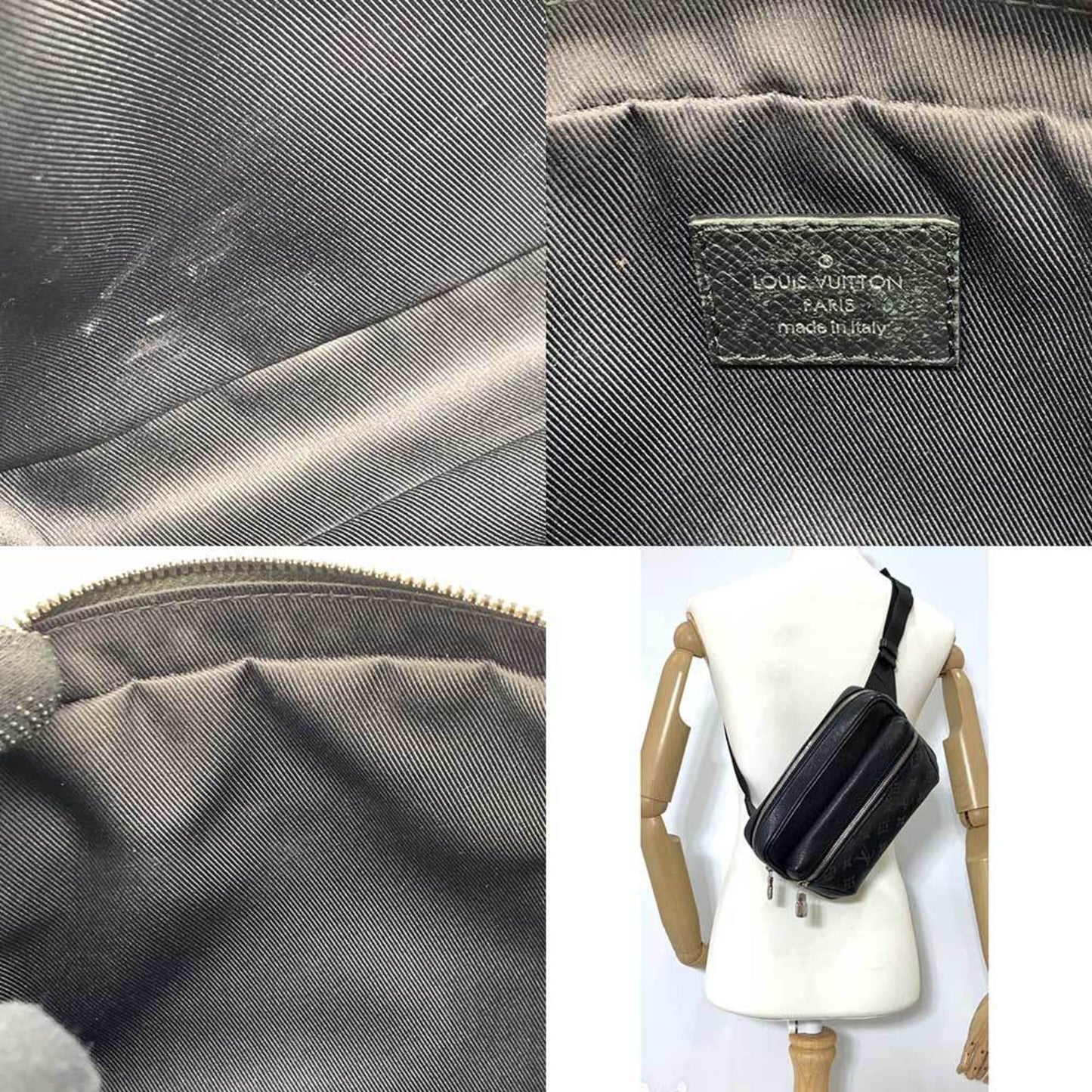 LOUIS VUITTON Bum bag Clutch Bag