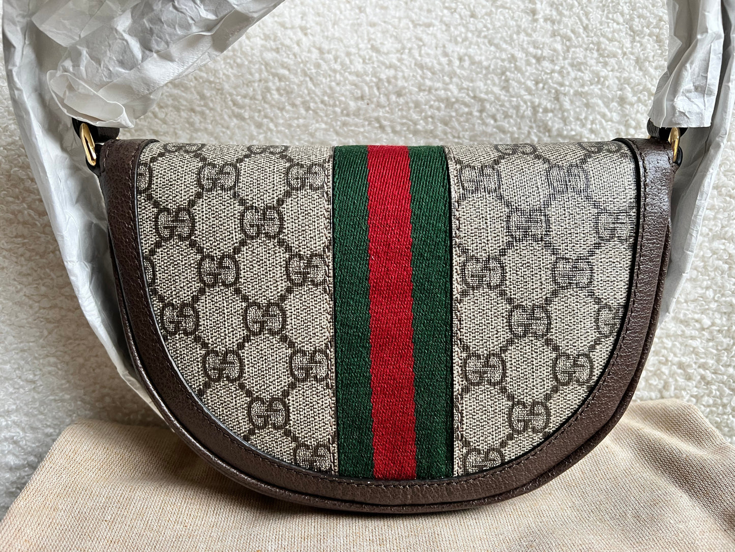 Gucci GG Ophidia Supreme Mini Shoulder Bag (RRP £865)