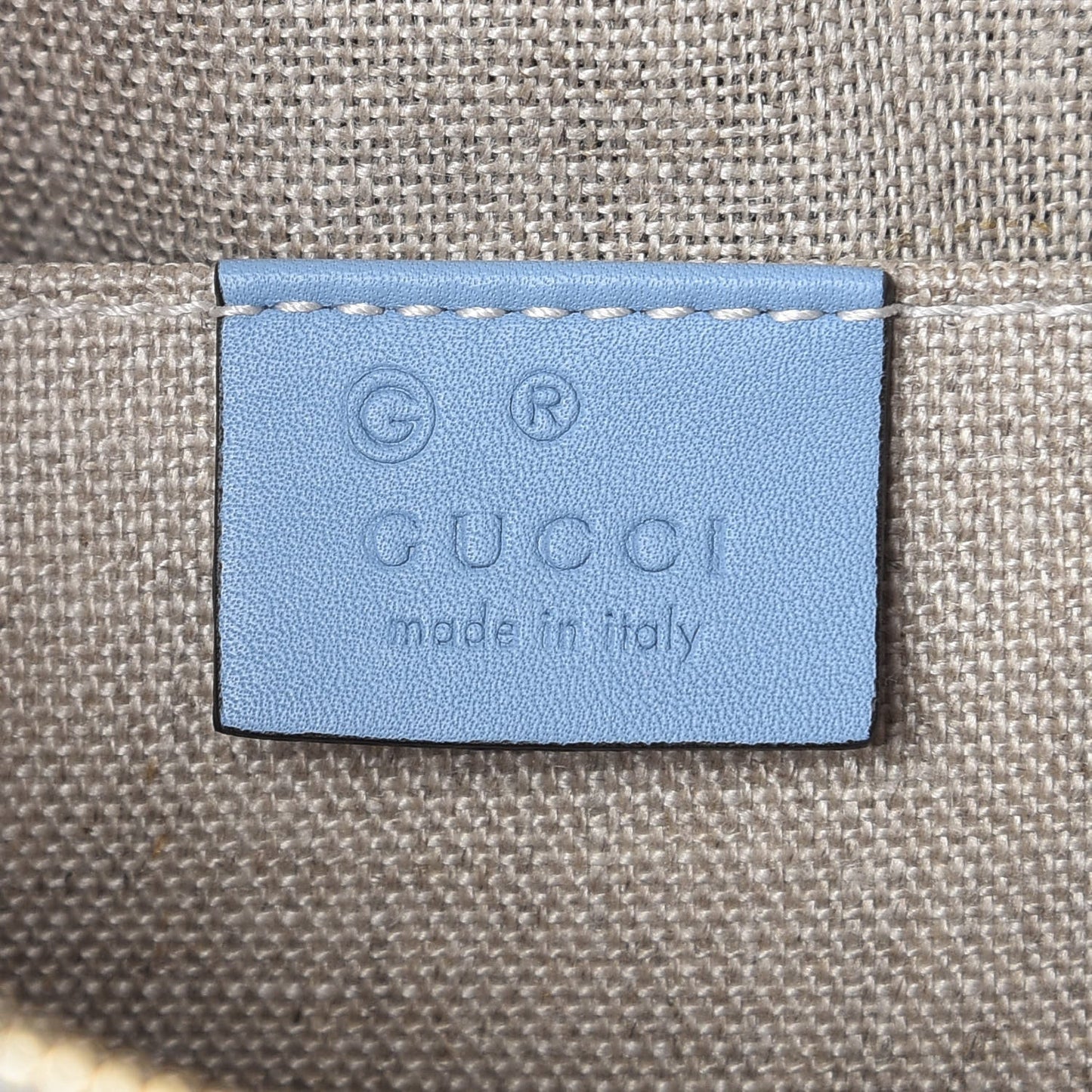 Gucci GG Microguccissima Dome Shoulder Bag in Mineral Blue