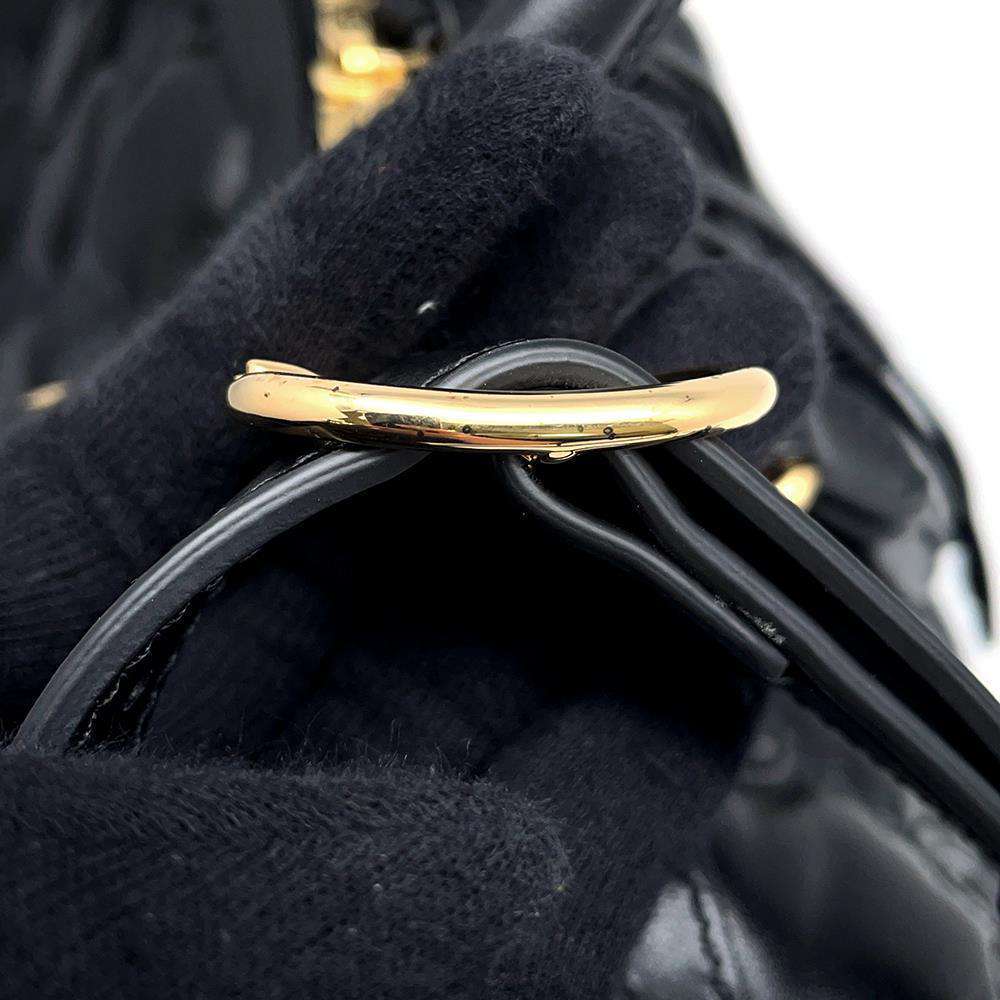 GUCCI GGMatelasse 2wayTravel Bag Black 702242 Leather Size Medium