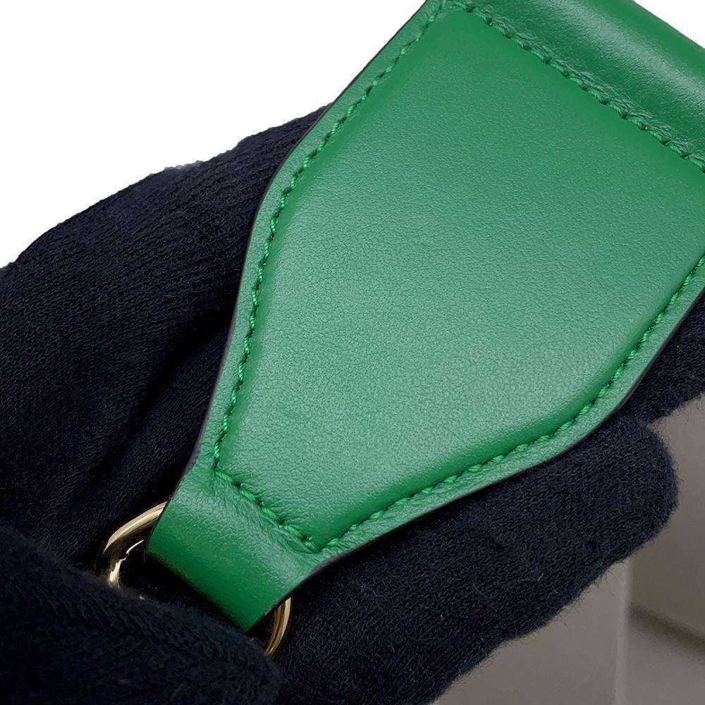 GUCCI GGMatelasse 2wayTravel Bag Green 702251 Leather Size Mini