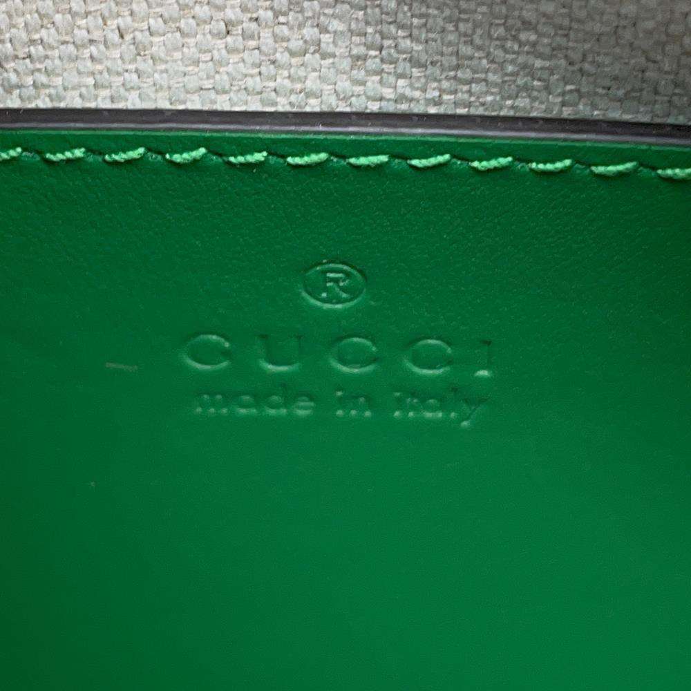 GUCCI GGMatelasse 2wayTravel Bag Green 702251 Leather Size Mini