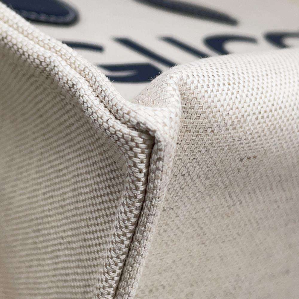 GUCCI Printed 2way Handbag Navy/Beige 772144 Canvas Leather Size Mini