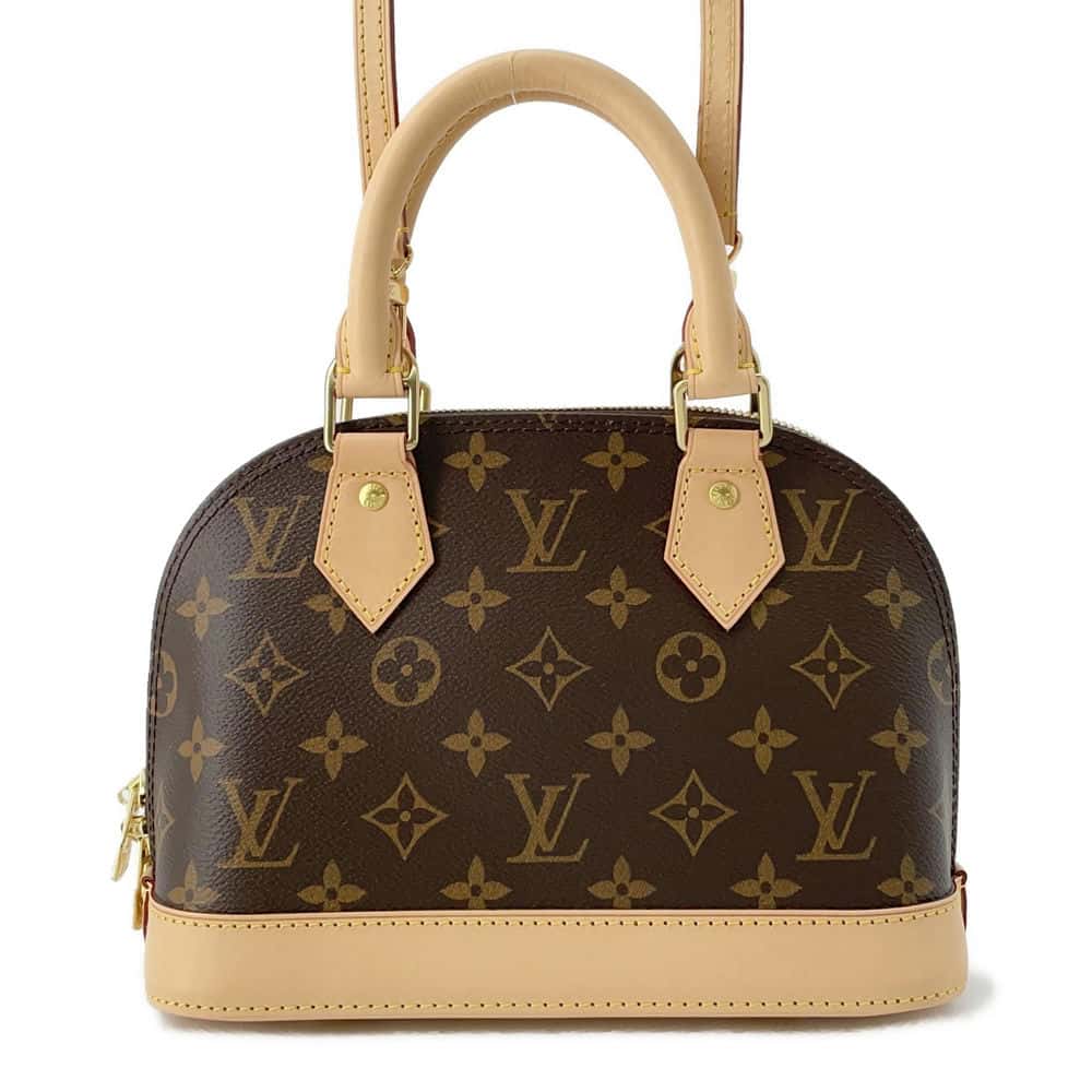 Louis Vuitton Alma BB Brown M46990 Monogram Size BB