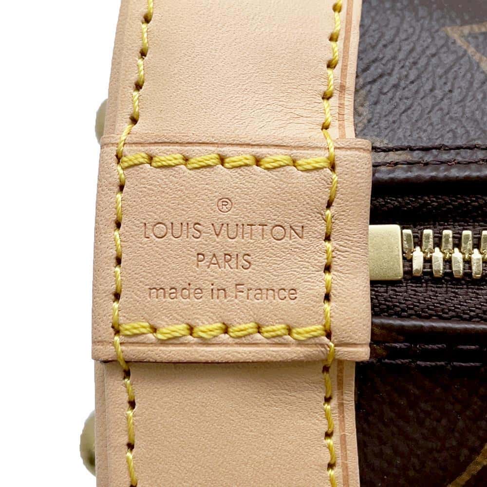 Louis Vuitton Alma BB Brown M46990 Monogram Size BB