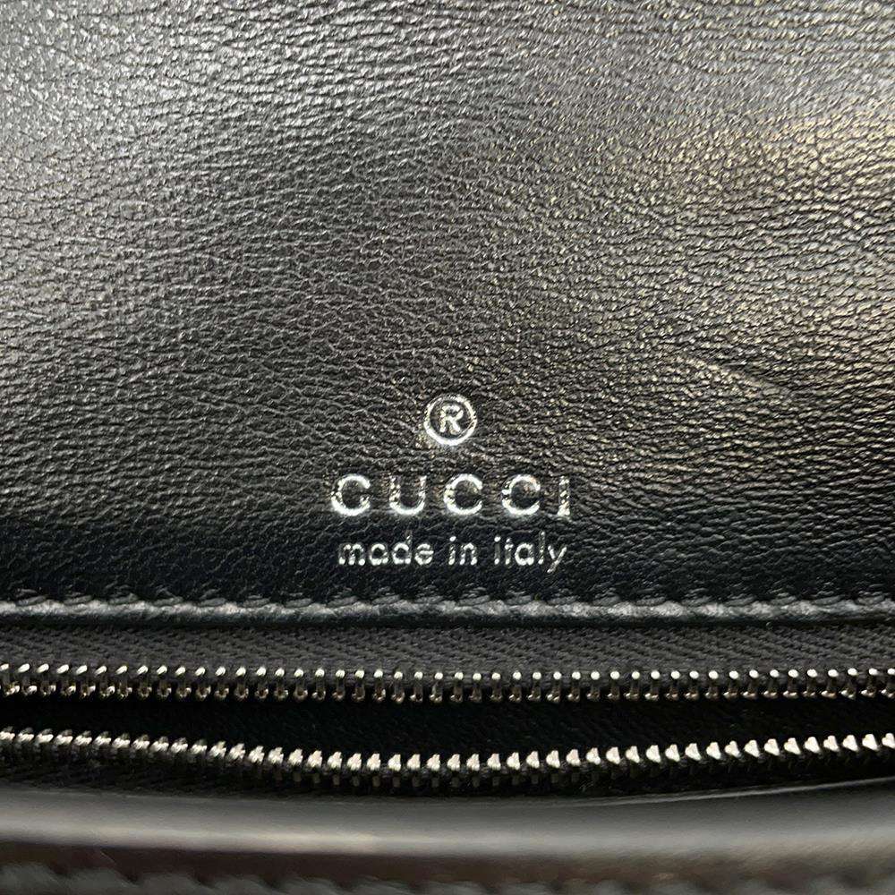 GUCCI Hacker Project Flora Hourglass Handbag White/Multicolor/Black 681697 Canvas Leather Size Small