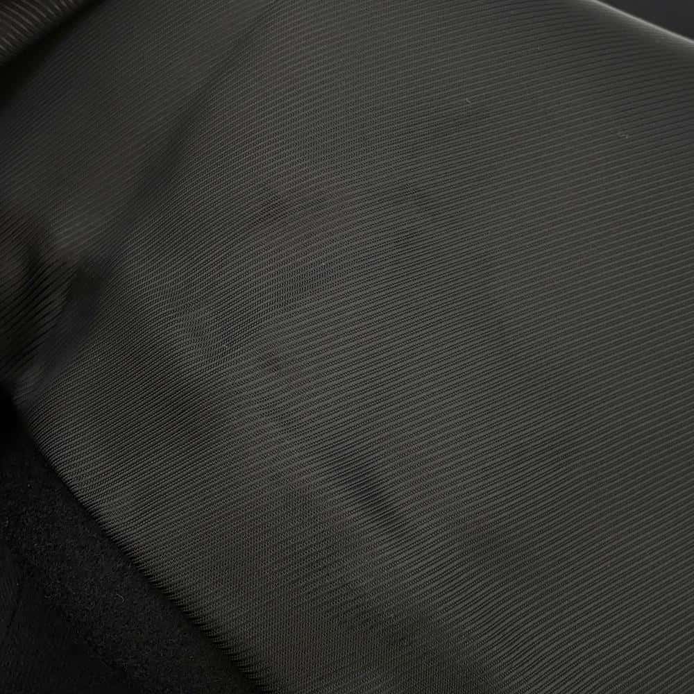 GUCCI Interlocking G Button Long Coat Size 42 Black 619325 Wool 98% Nylon2%